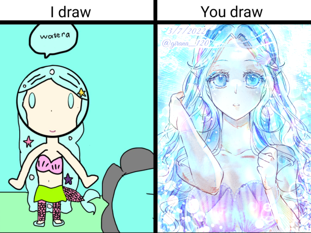 I draw you draw with Angie channel
