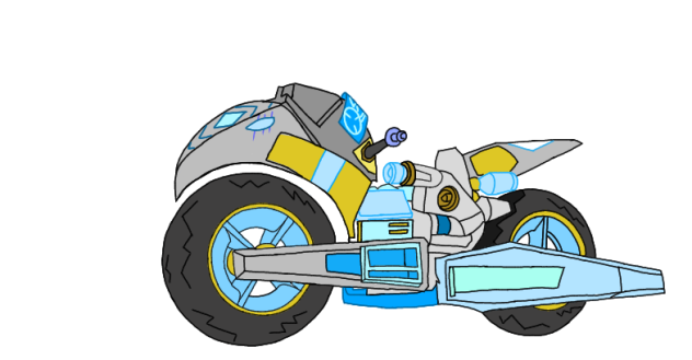 how I imagine she-ra's bike