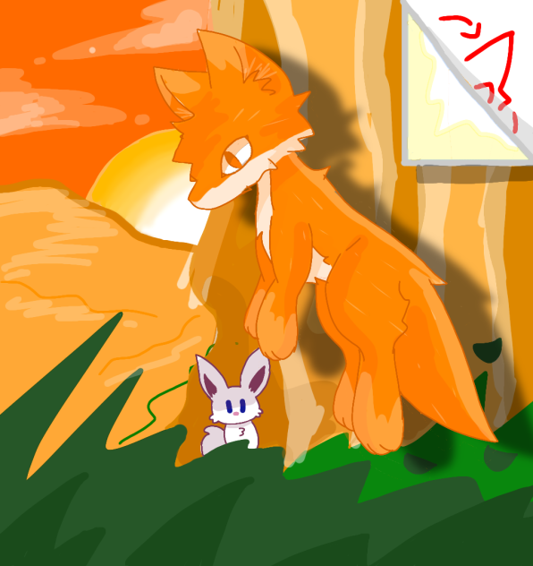 JUMP FOX - ibisPaint