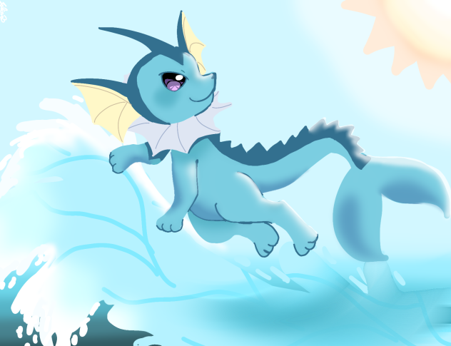 Vaporeon 👏👏