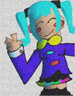 Static Miku fan art