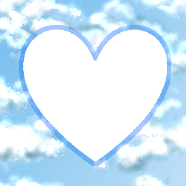 アイコン背景、青空