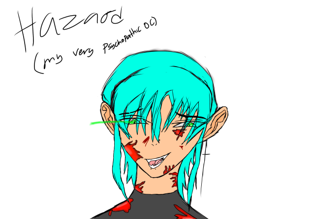 Hazard (my very psychopathic oc)