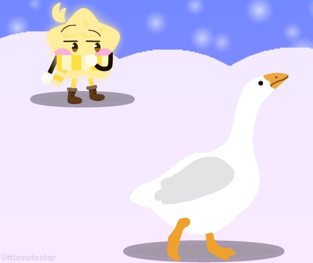 Mirfak and the Goose
