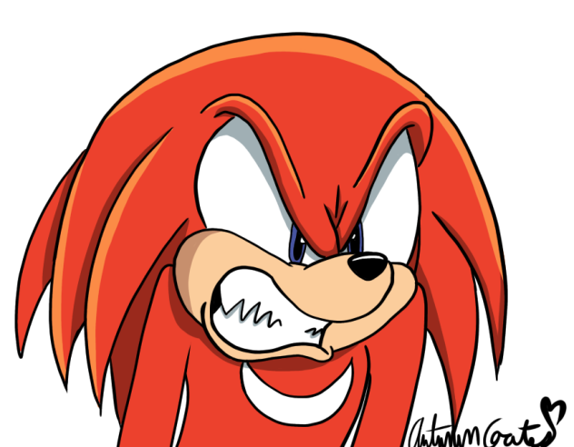 Extremely angry knuckles
