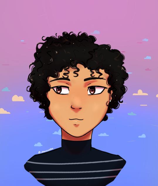 Curly me