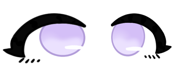 purple gacha eyes