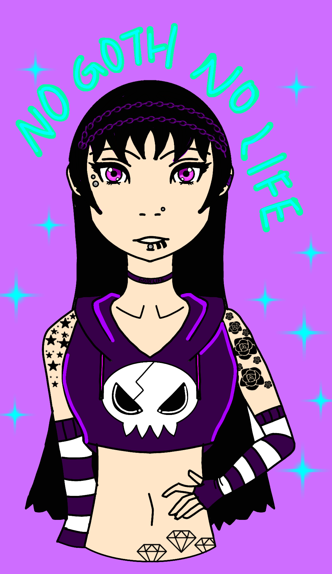 Goth Girl - ibisPaint
