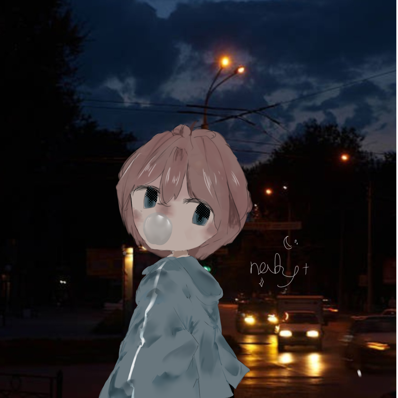 Dancing at Night - ibisPaint