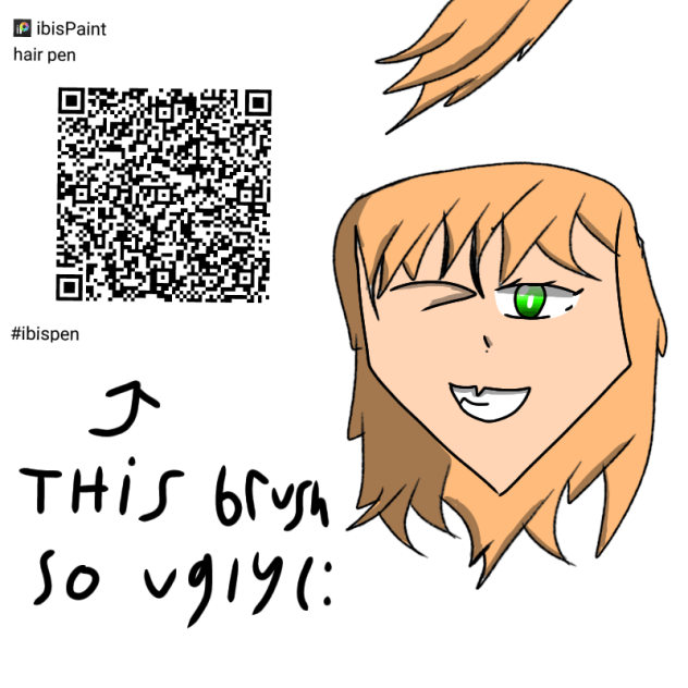 hair pen