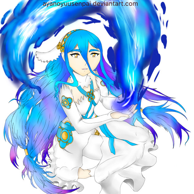 Azura the Water Maiden - ibisPaint