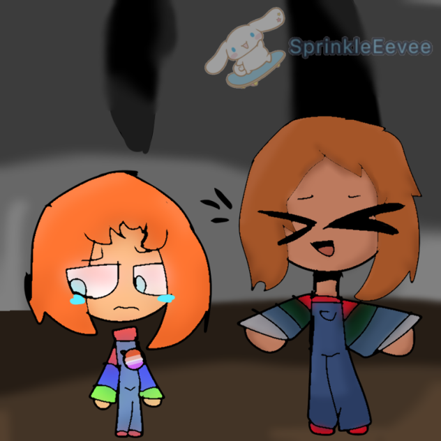 Chucky meets good Chucky