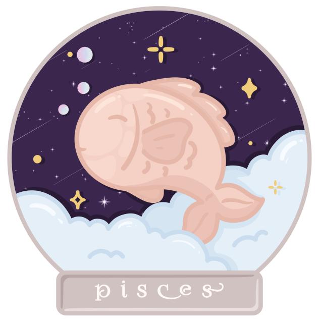 Constellation Icon - Pisces