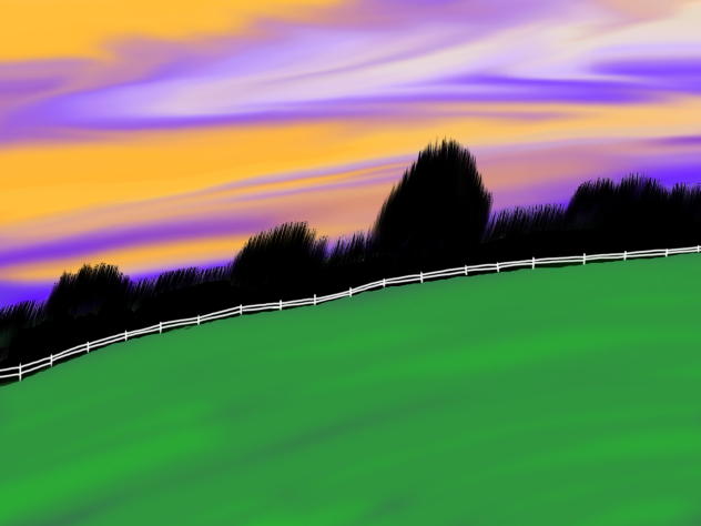 Evening Pasture