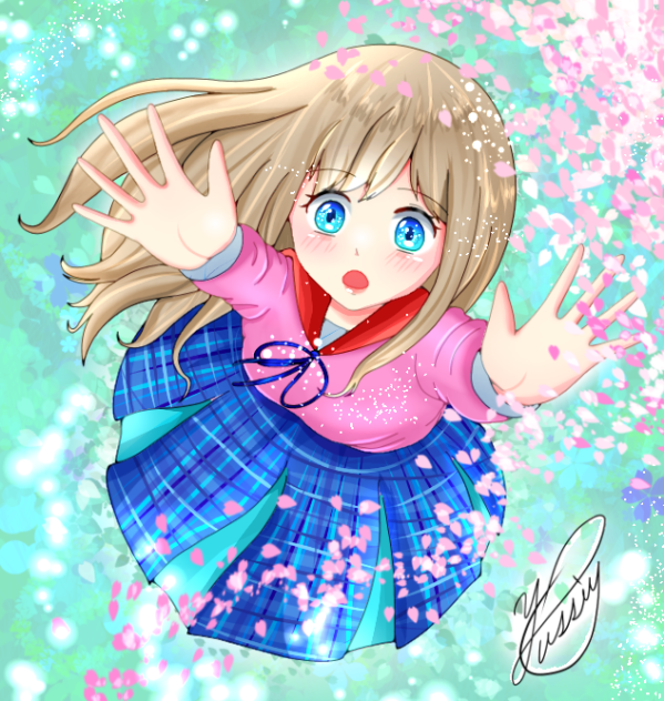 ユッシー様の線画お借りしました♪♪