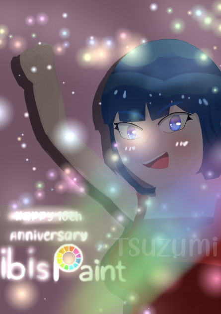 Happy 10th Anniversary Ibis Paint