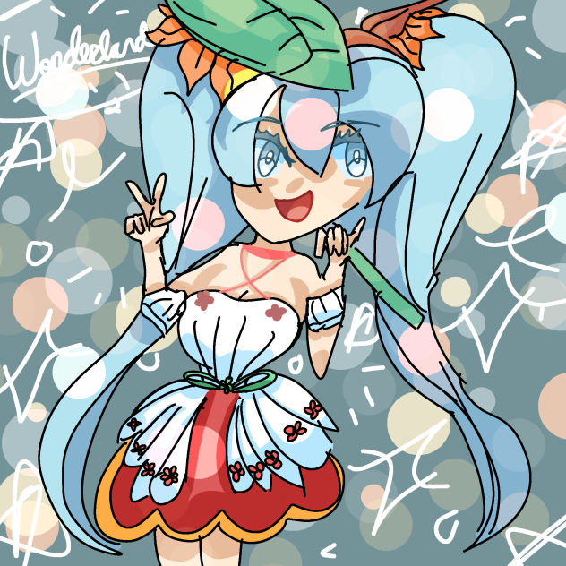Hastune Miku- Wonderland ♥︎