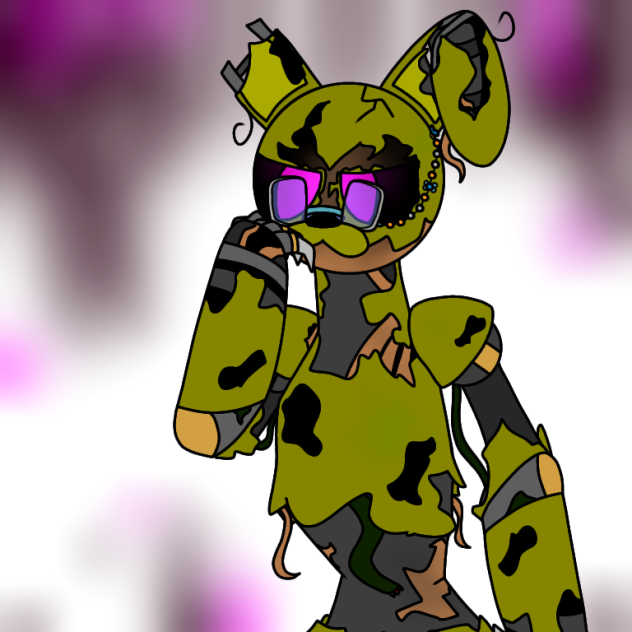 Burntrap with glasses