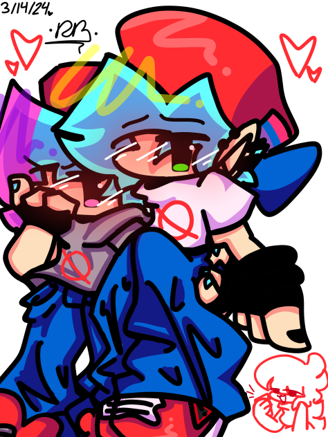 •They met!•