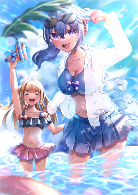 夏色に煌めいて