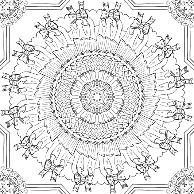 大人の塗り絵