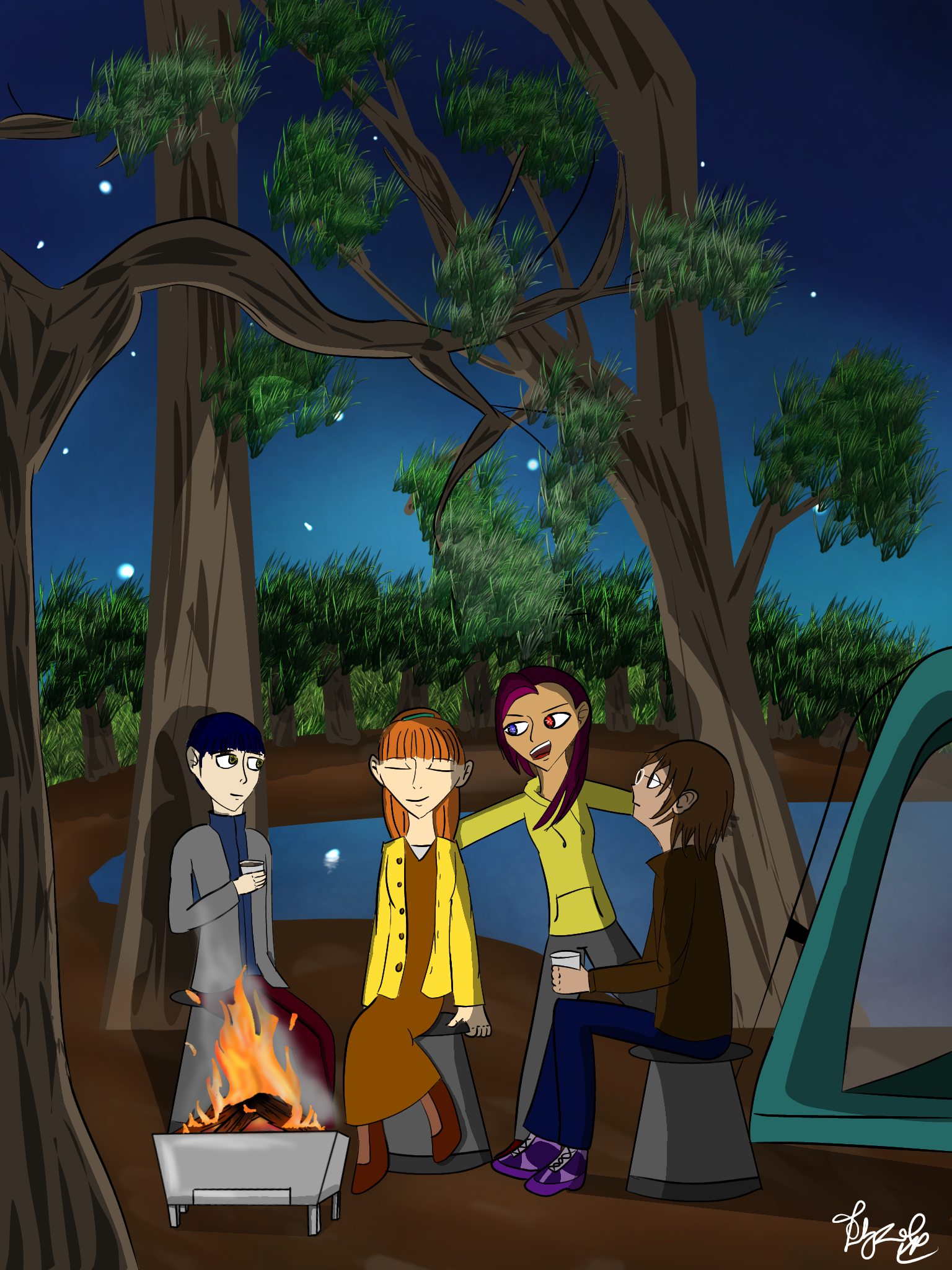 Camping - ibisPaint