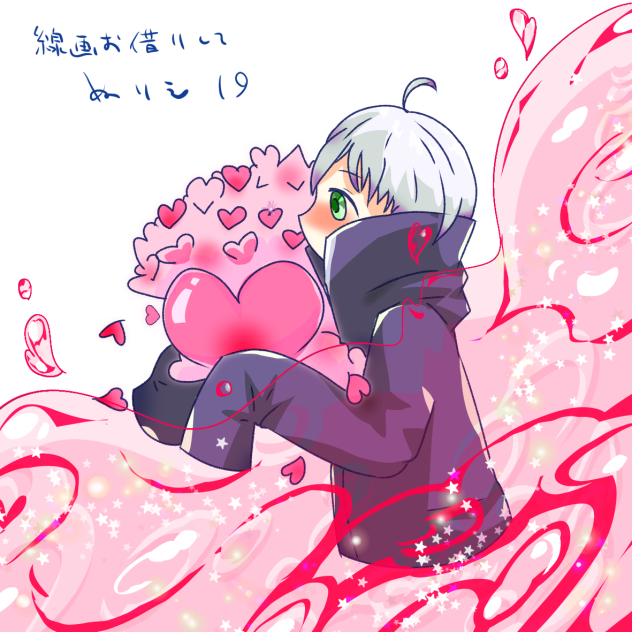 線画お借りして塗り絵19