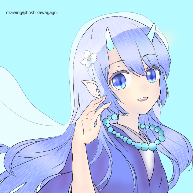 星川ヤヨイさんの線画塗らせてもらいました！