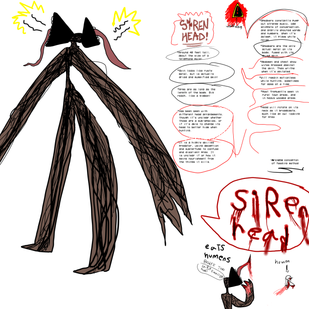 I have finally made siren head