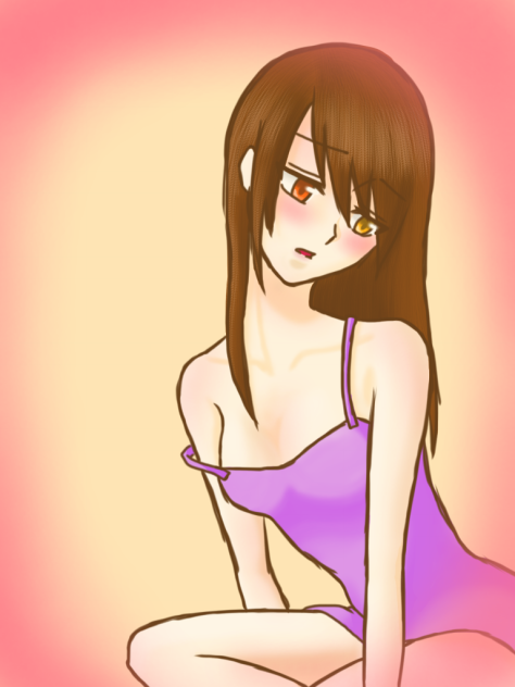 意味もなくオッドアイ。