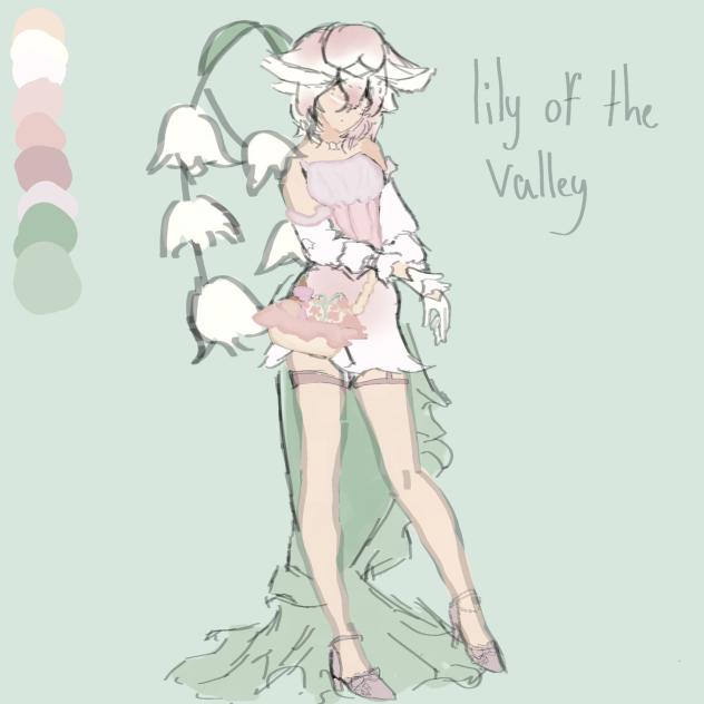 Lily of the valley concept🥀