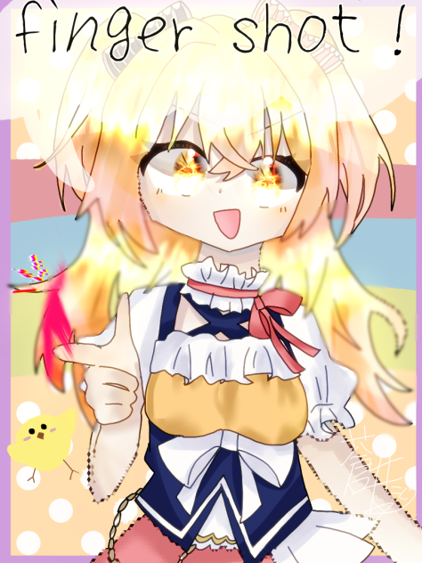 フィンガーショット！（P丸様。happy birthday！）