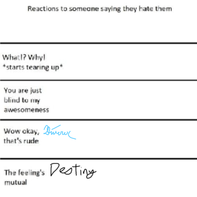 Reaction to hatered meme by Destiny!