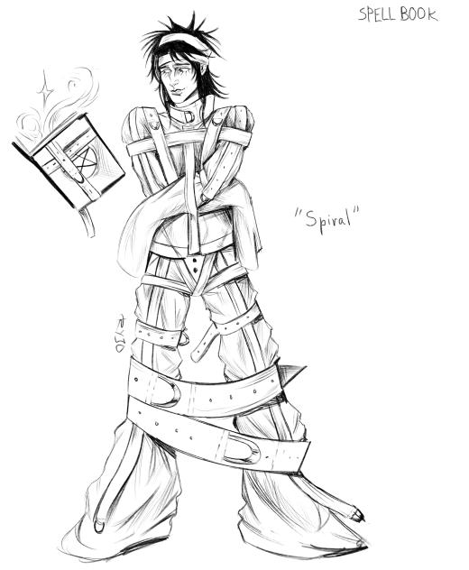 Spell book user redesign