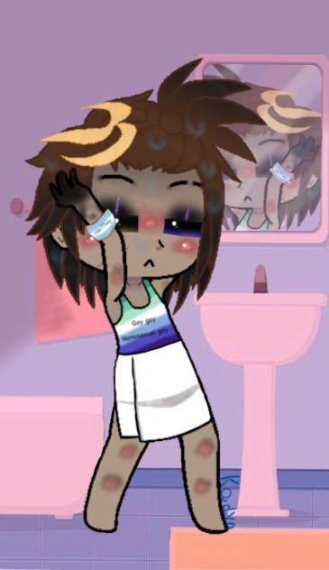 My design of Ross from Spooky Month