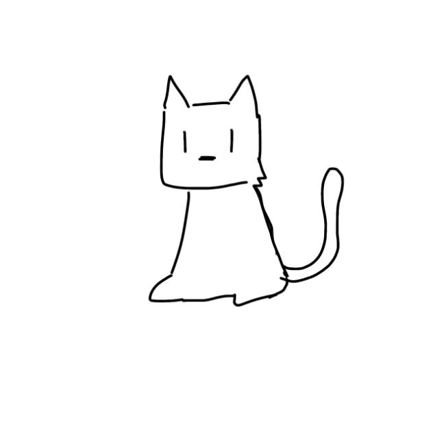 crappy cat animation