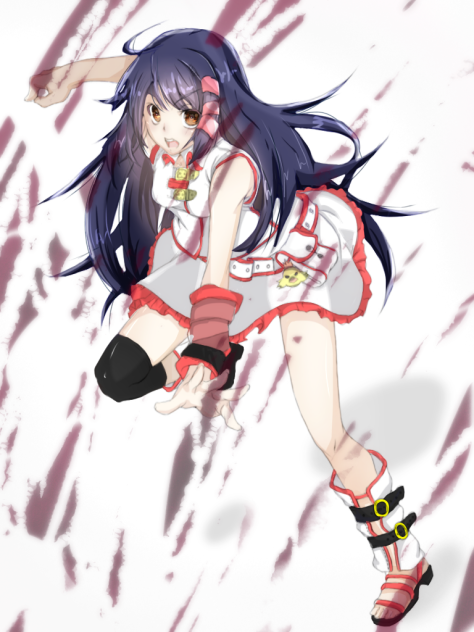 日々崖っぷち様のかっこいい線画塗らさせていただきました！！