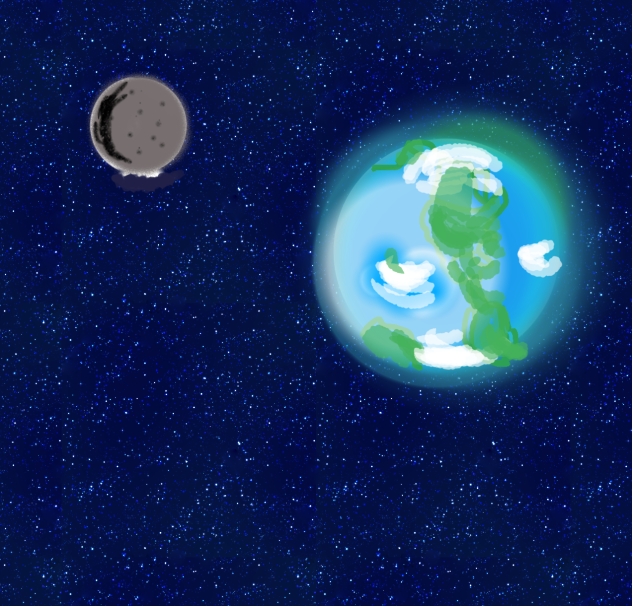 EARTH AND LUNA 🌎🌙