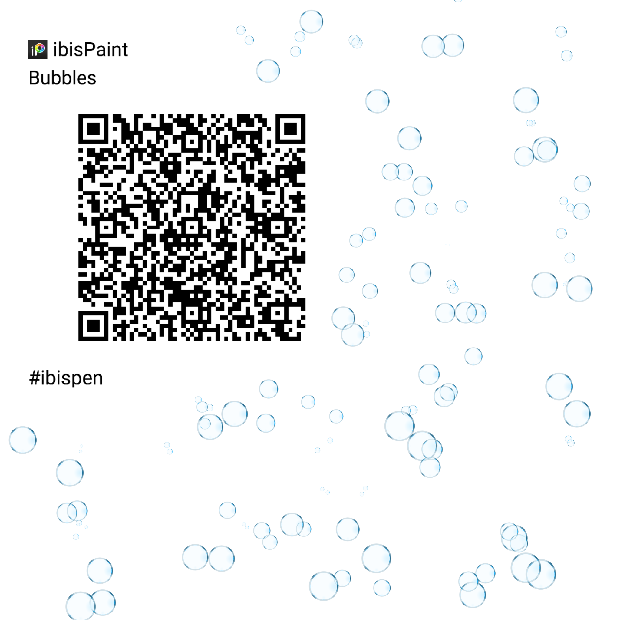 Bubbles - ibisPaint