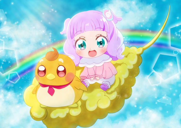 エルちゃん&ツバサ（グミ鳥）