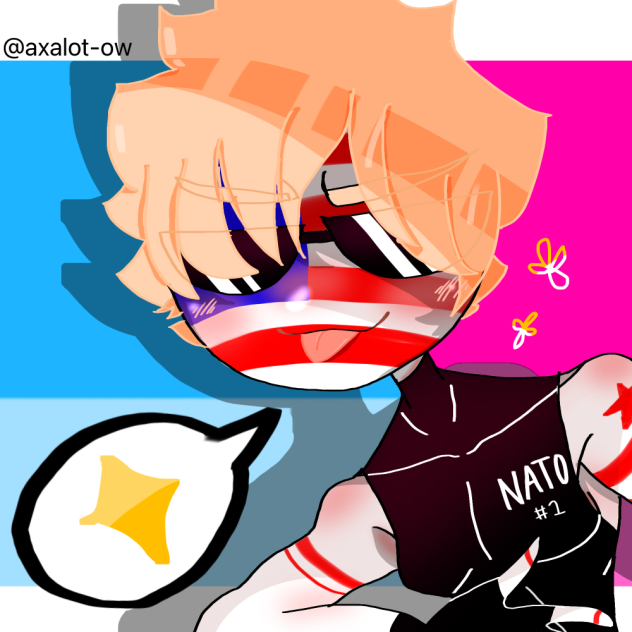 America go brrrr - countryhumans 👁👁