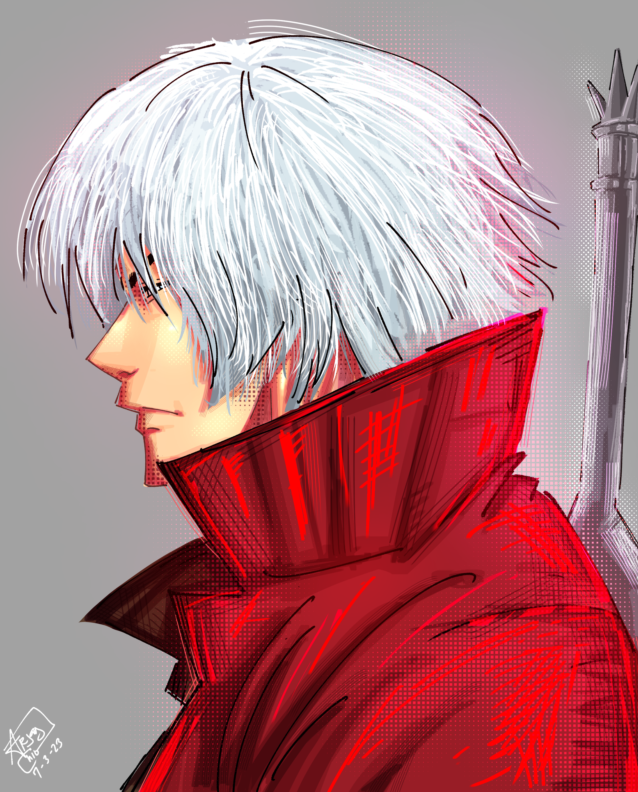 Dante from Devil may Cry - ibisPaint