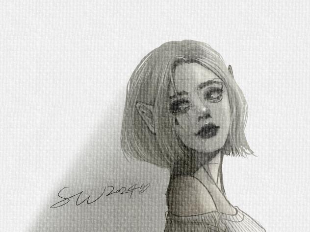 Sketch girl