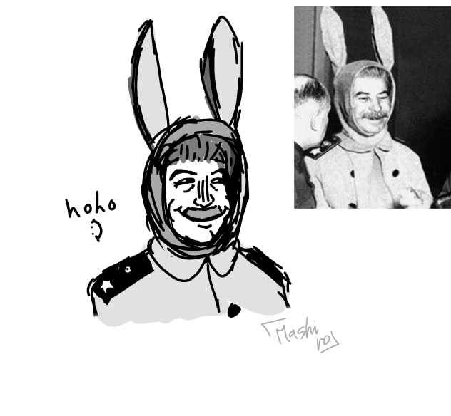 stalin the easter bunny🤓