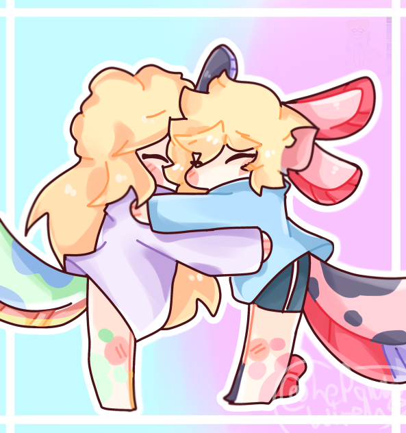 Axolotoe huggo❤️✨