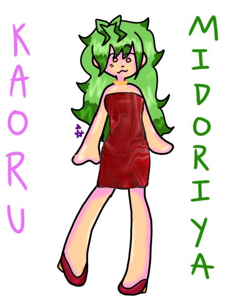 Kaoru in a ✨dress✨
