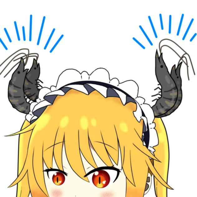小林さんちの海老ドラゴン