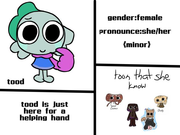 I almost forgot tood