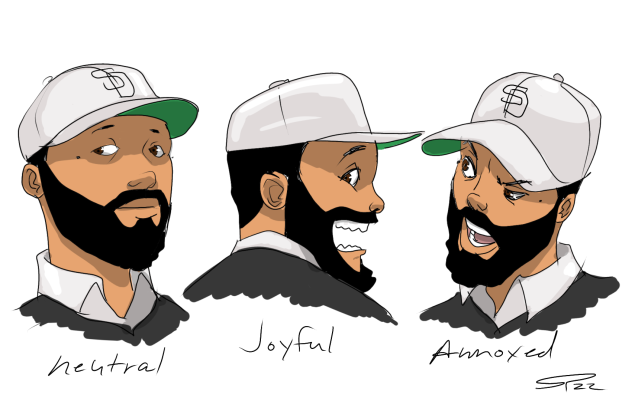 this month class assignment is emotions - ibisPaint