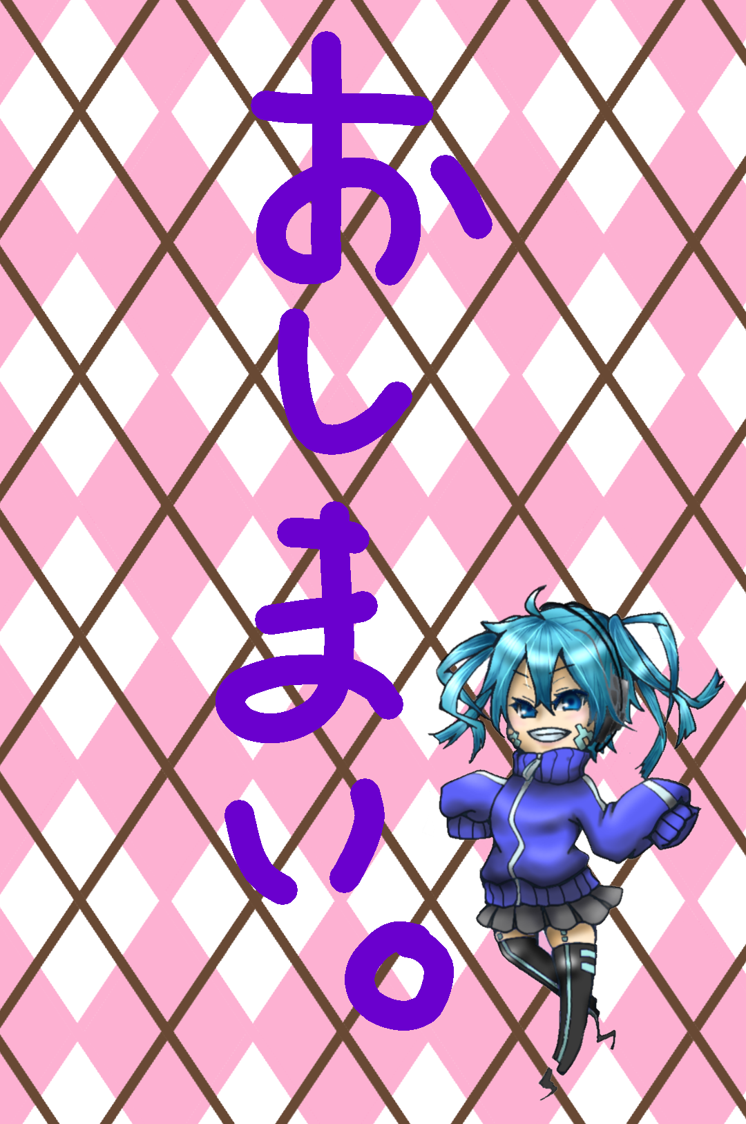 アーガイル柄の描き方 - ibisPaint